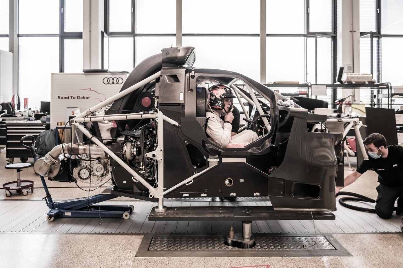Audi will neue Maßstäbe bei der Rallye Dakar setzen...