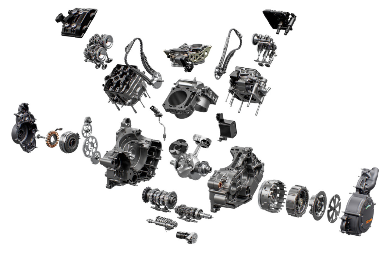 Drehmoment ohne Ende: Der LC8-Motor von KTM
