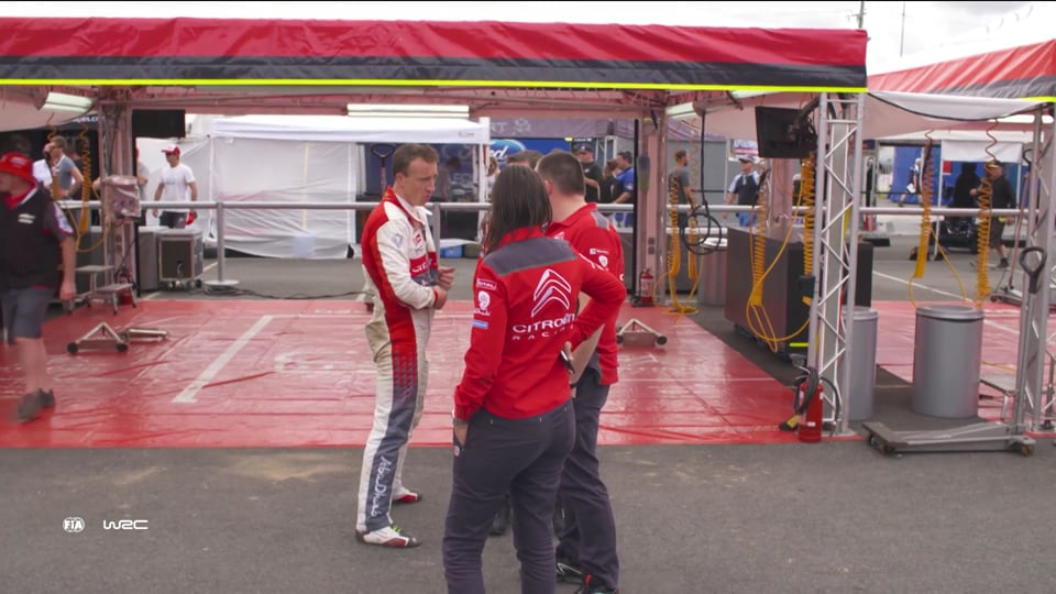 WRC+ – FIA World Rallye Championship 2017 in Australia (Stop 13) – Saturdays late stages...