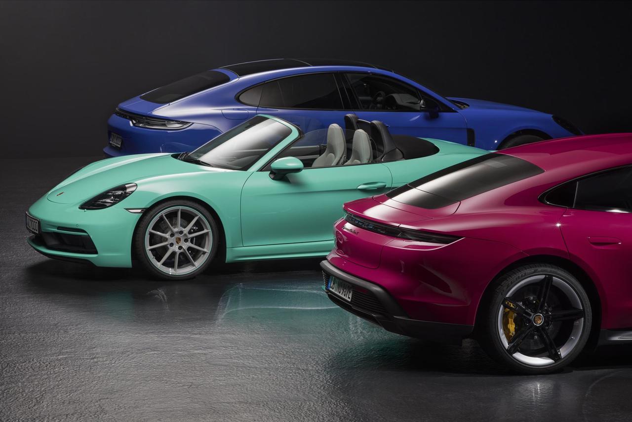 Farbe nach Wahl: Comeback historischer Farben für alle Porsche Modelle.