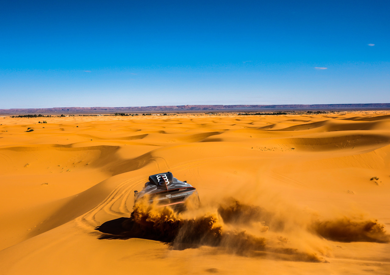 Rallye Dakar 2022: Cool bleiben: Komplexe Kühlsysteme im Audi RS Q e-tron.