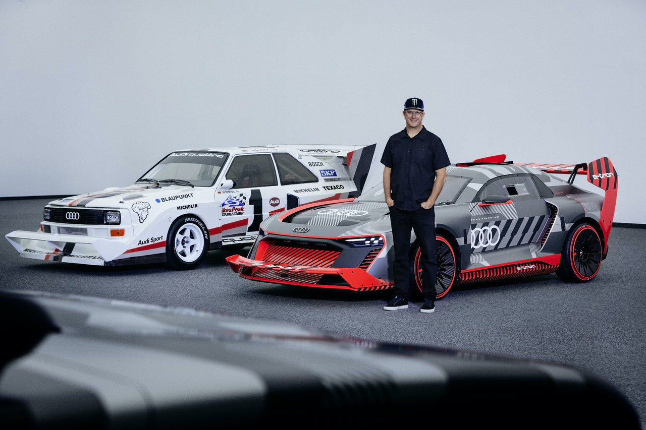 Audi S1 Sonderanfertigung "Hoonitron" für Ken Block...