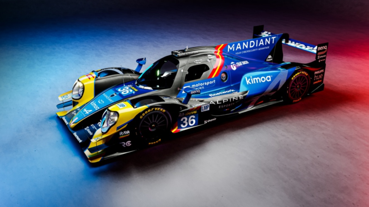 Alpine auf der Jagd nach dem virtuellen 24-Stunden-Rennen von Le Mans