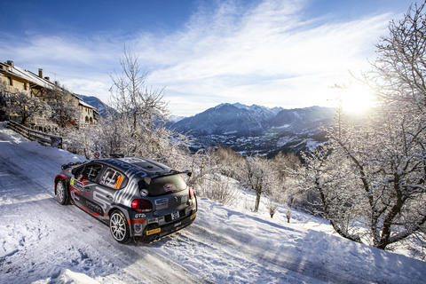 Die C3Rally2Family kehrt nach Monte-Carlo zurück.