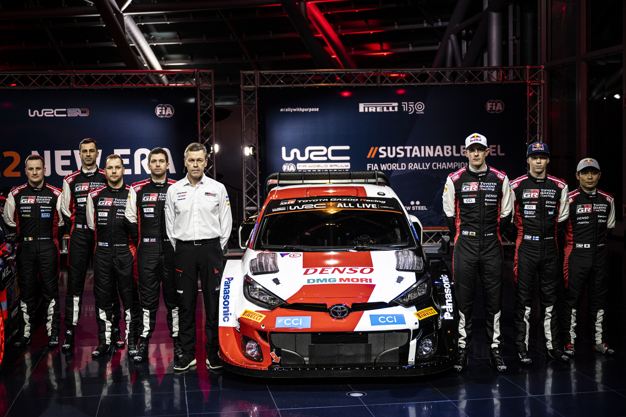 WRC 2022 – Toyota's Startschuss in eine hybride Ära der Rallye-Weltmeisterschaft.