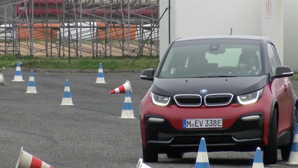 BMW i3s – Aufnahmen von Testfahrten in Sintra.