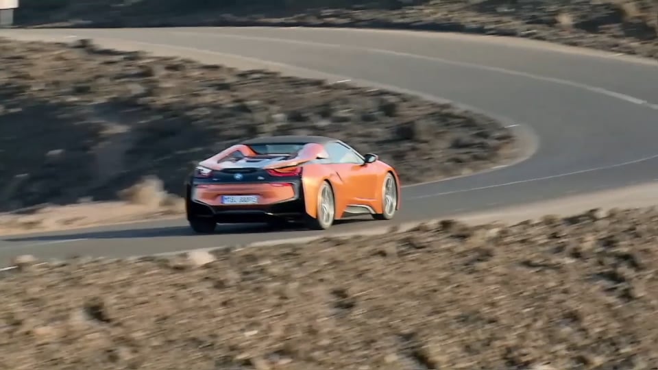 Der neue BMW i8 Roadster, das neue BMW i8 Coupé.