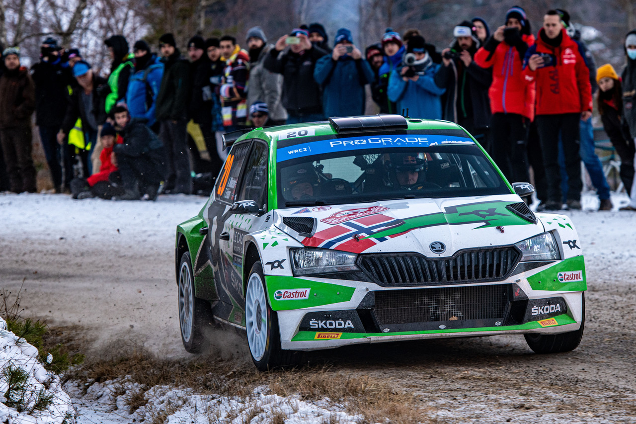 WRC2 2022 | Rallye Monte Carlo: ŠKODA Fahrer Andreas Mikkelsen feiert dritten WRC2-Sieg beim legendären WM-Auftakt.