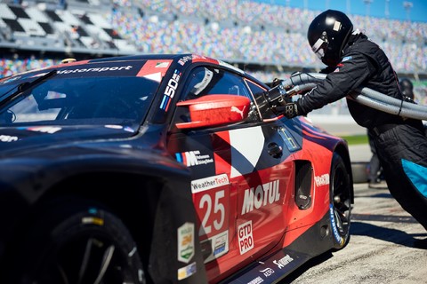 24 Stunden von Daytona: Harte Prüfung – BMW M Team RLL kommt nach herausfordernden 24 Stunden mit beiden MOTUL BMW M4 GT3 ins Ziel.