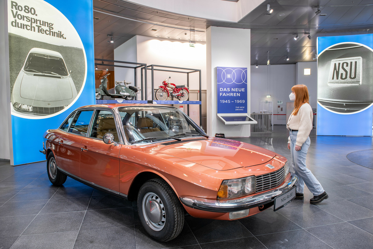 App ins Museum: Audi Tradition goes digital mit neuer Sonderausstellung „Der fünfte Ring“.