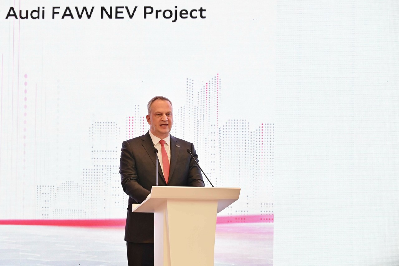 Neuer Produktionsstandort für Elektromodelle in China: Audi erreicht weiteren Meilenstein.