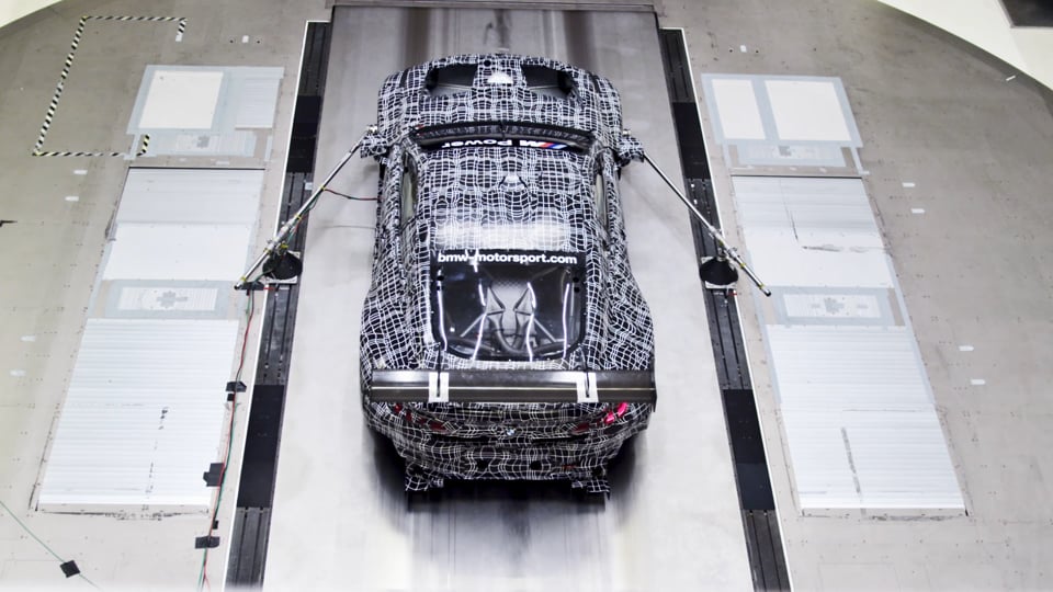The innovative aerodynamics behind the BMW M8 GTE...