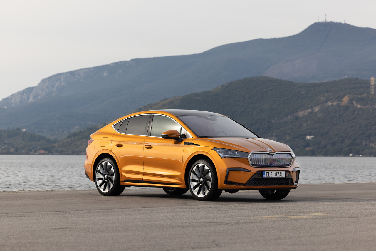 Das neue ŠKODA ENYAQ COUPÉ iV: elektrisierend, emotional und elegant.