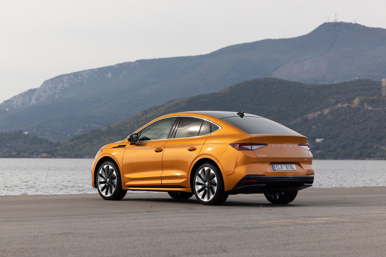 Das neue ŠKODA ENYAQ COUPÉ iV: elektrisierend, emotional und elegant.