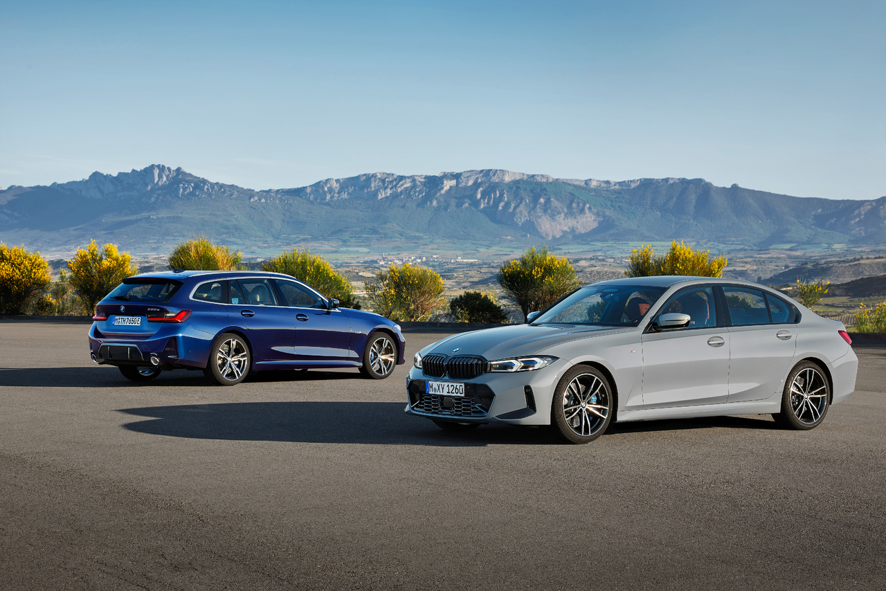 Die neue BMW 3er Limousine und der neue BMW 3er Touring.