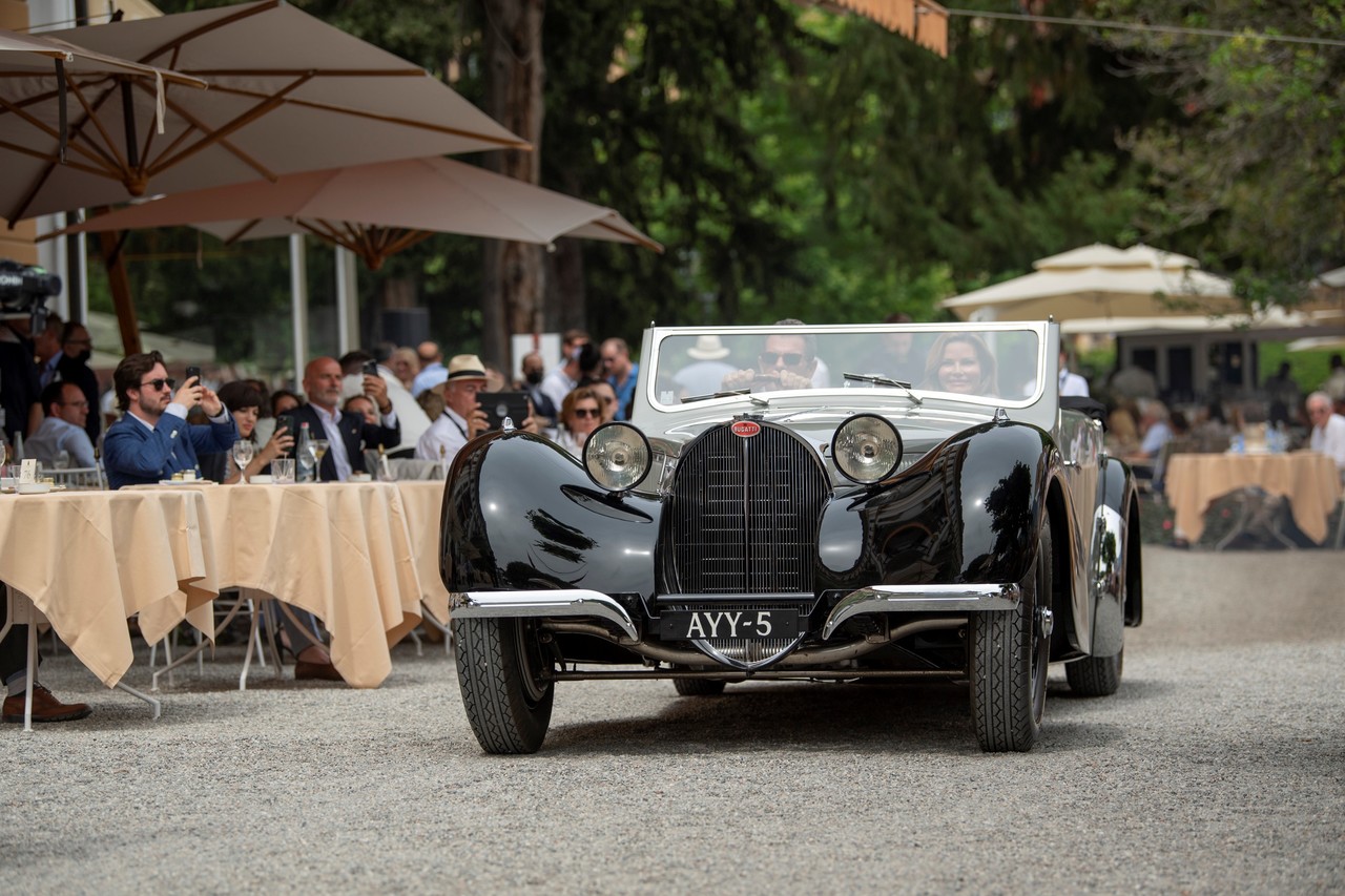 Concorso d’Eleganza Villa d’Este 2022 – „Best of Show“: Bugatti 57 S gewinnt die Trofeo BMW Group.