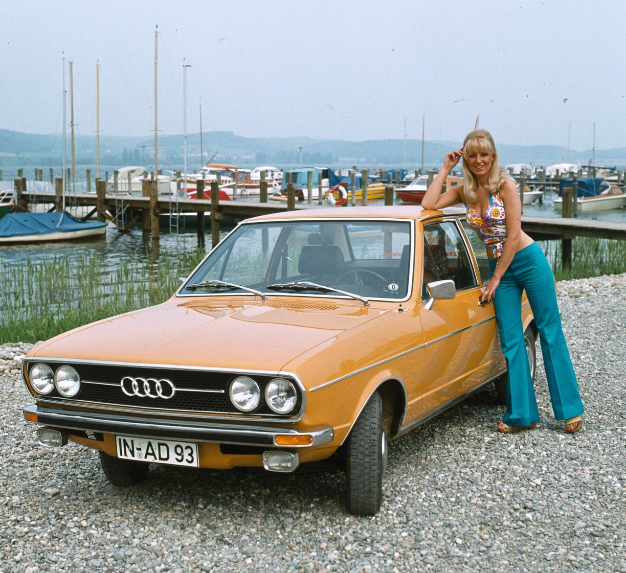 Mit diesem Auto trifft Audi den Zeitgeist: erster Audi 80 vor 50 Jahren vorgestellt.