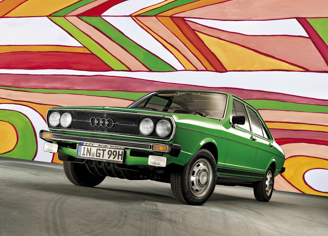 Mit diesem Auto trifft Audi den Zeitgeist: erster Audi 80 vor 50 Jahren vorgestellt.
