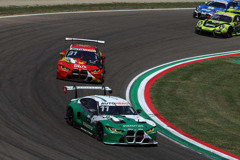 DTM-Premiere in Imola: Marco Wittmann fährt in der Hitze von Imola aufs Podium – Sheldon van der Linde verteidigt Führung in der Gesamtwertung.