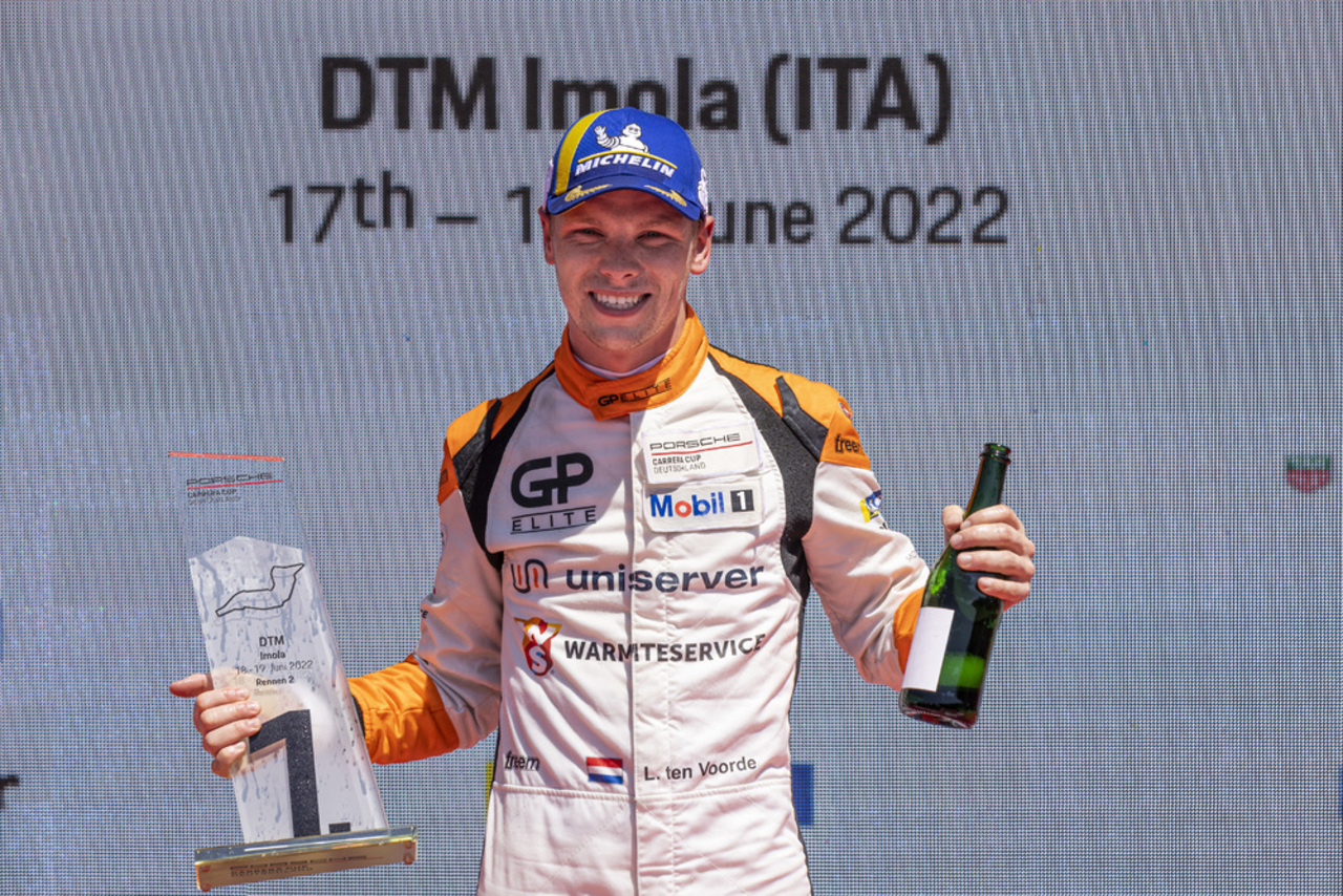 Porsche Carrera Cup Deutschland 6 Lauf Larry Ten Voorde Gewinnt In 