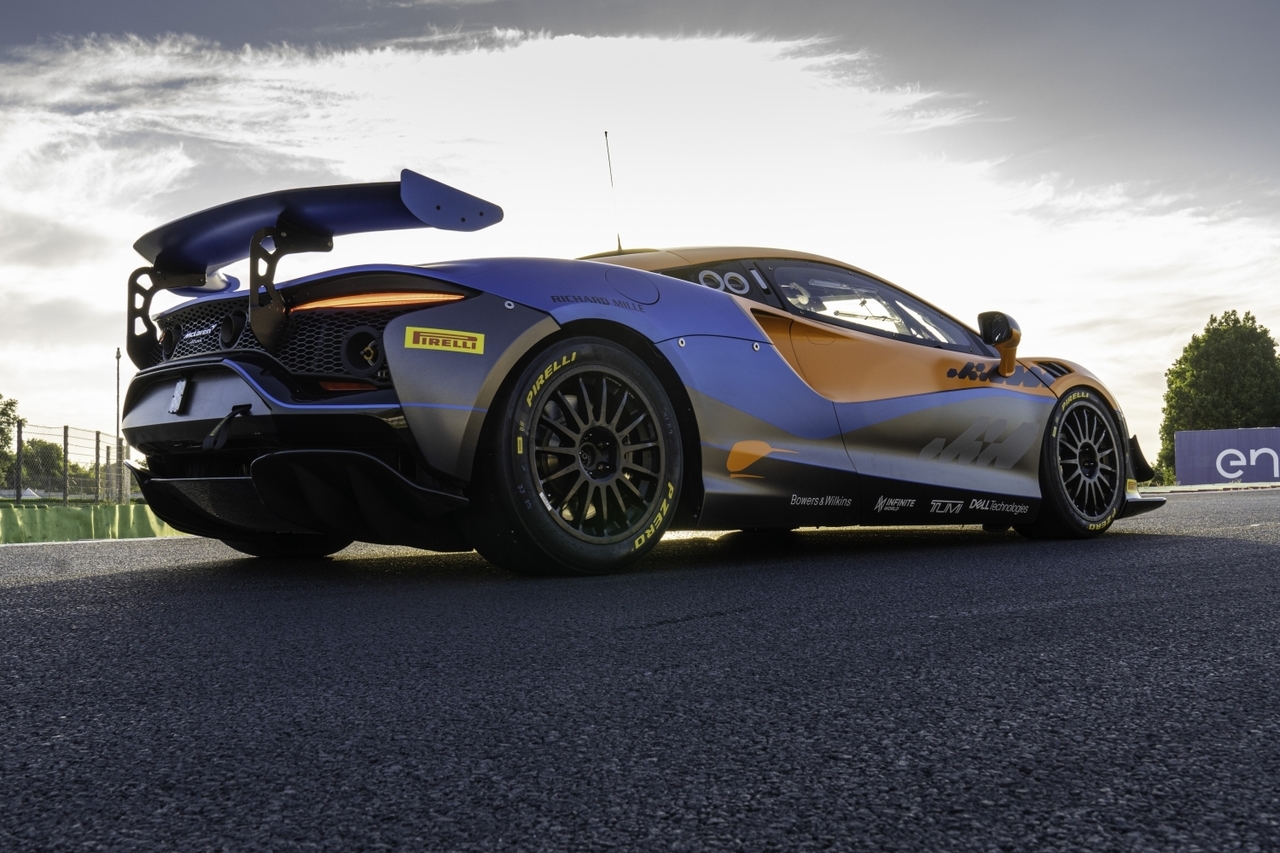 Der brandneue McLaren Artura GT4 feiert diese Woche beim Goodwood Festival of Speed seine Weltpremiere.