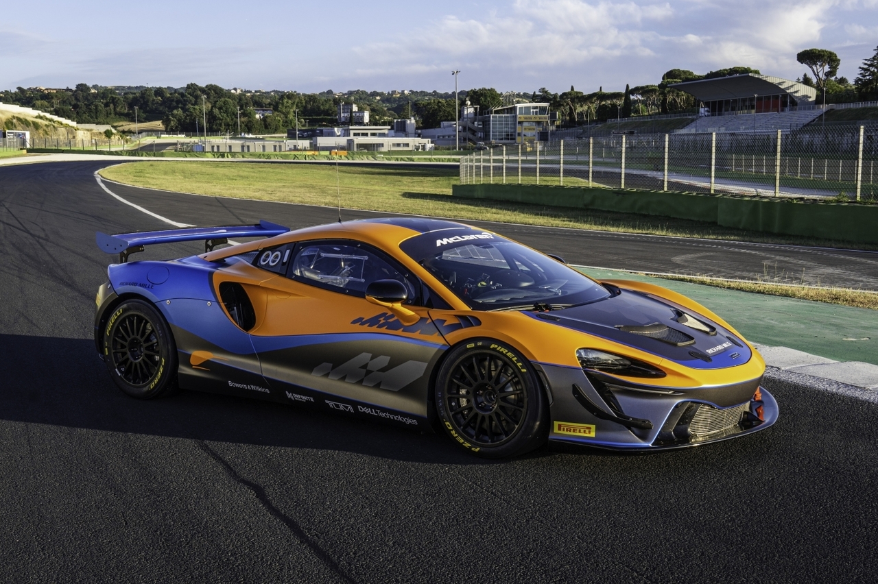 Der brandneue McLaren Artura GT4 feiert diese Woche beim Goodwood Festival of Speed seine Weltpremiere.
