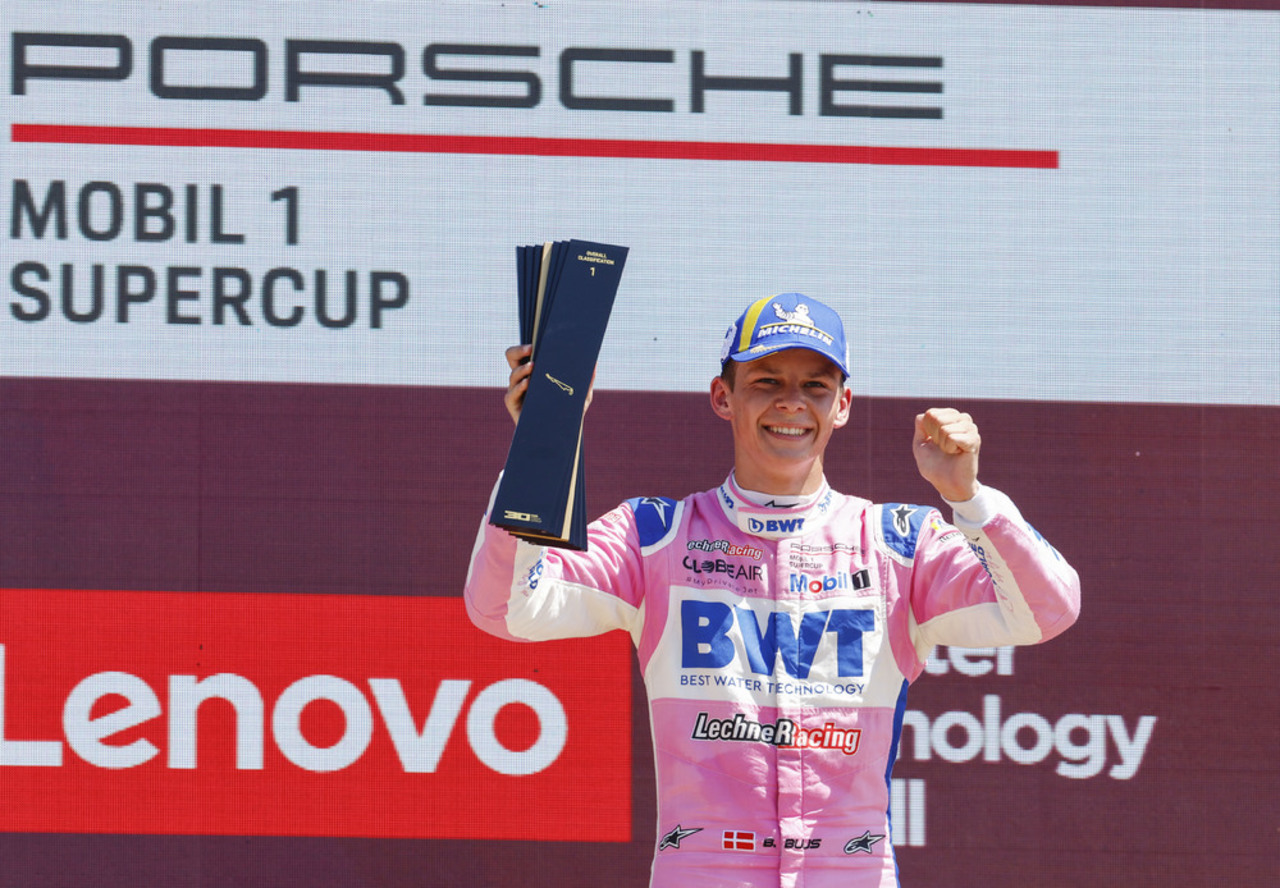 Porsche Mobil 1 Supercup, 5. Lauf, Le Castellet – Rookie Bastian Buus gewinnt Supercup-Rennen auf dem Circuit Paul Ricard.