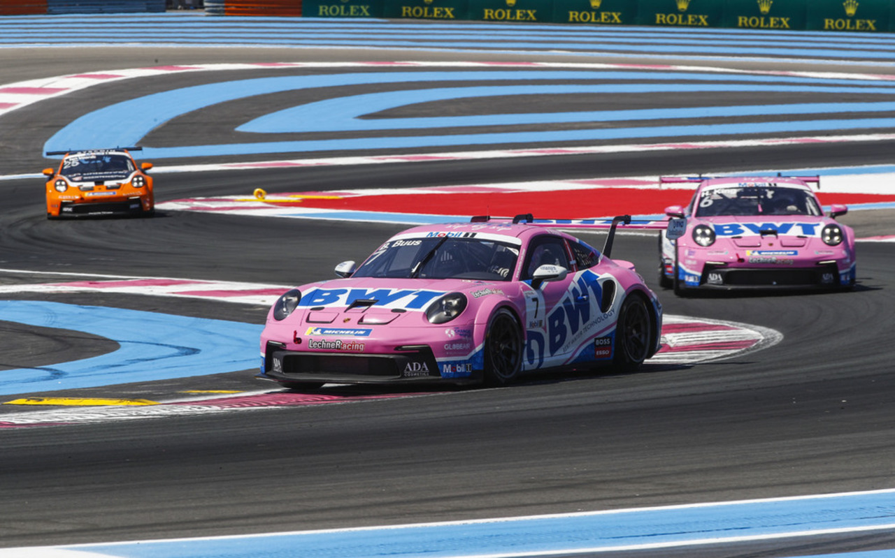 Porsche Mobil 1 Supercup, 5. Lauf, Le Castellet – Rookie Bastian Buus gewinnt Supercup-Rennen auf dem Circuit Paul Ricard.