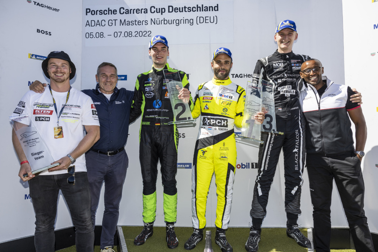Porsche Carrera Cup Deutschland, 10. Lauf, Nürburgring – Dylan Pereira fährt zum zweiten Saisonsieg.