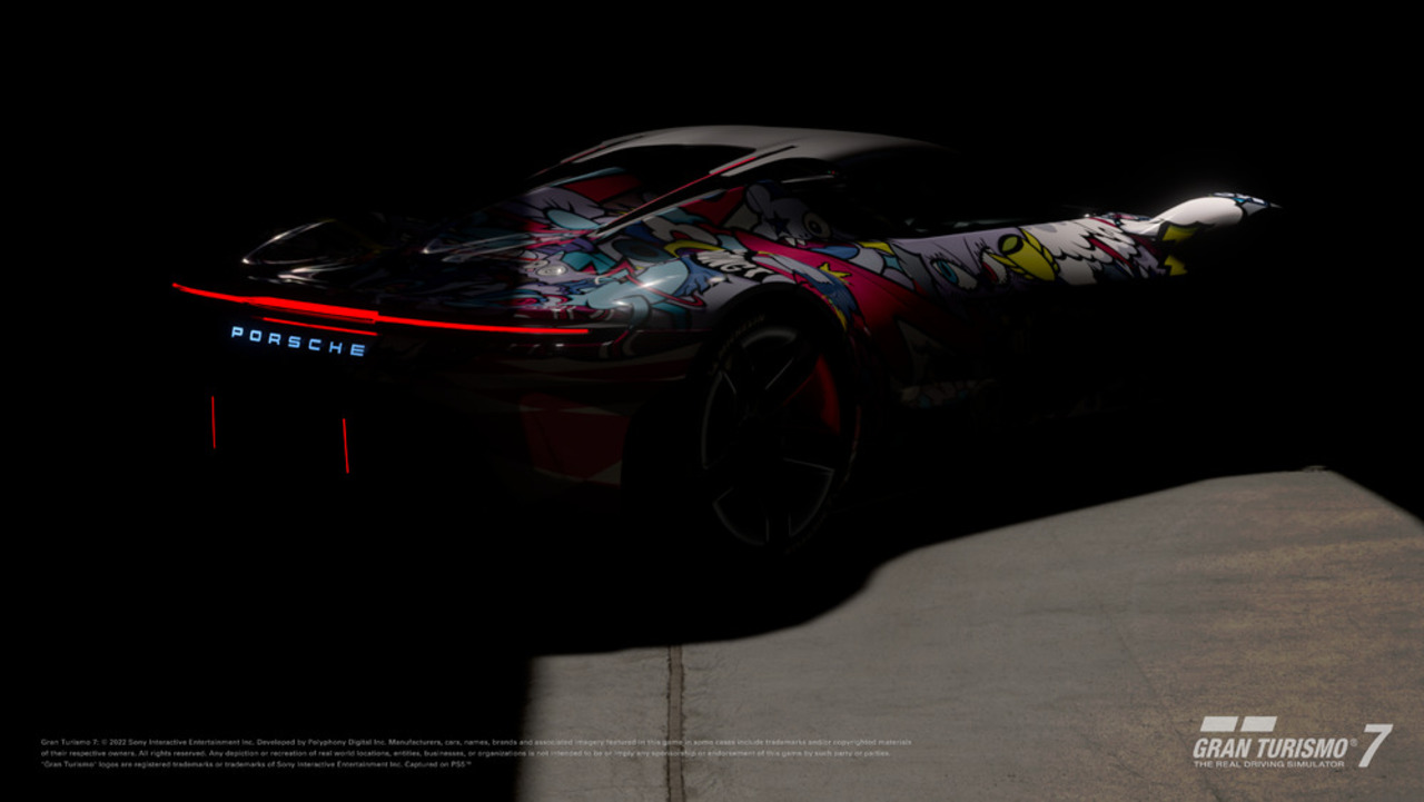 Porsche auf der Gamescom mit Vision Gran Turismo im neuen Look.