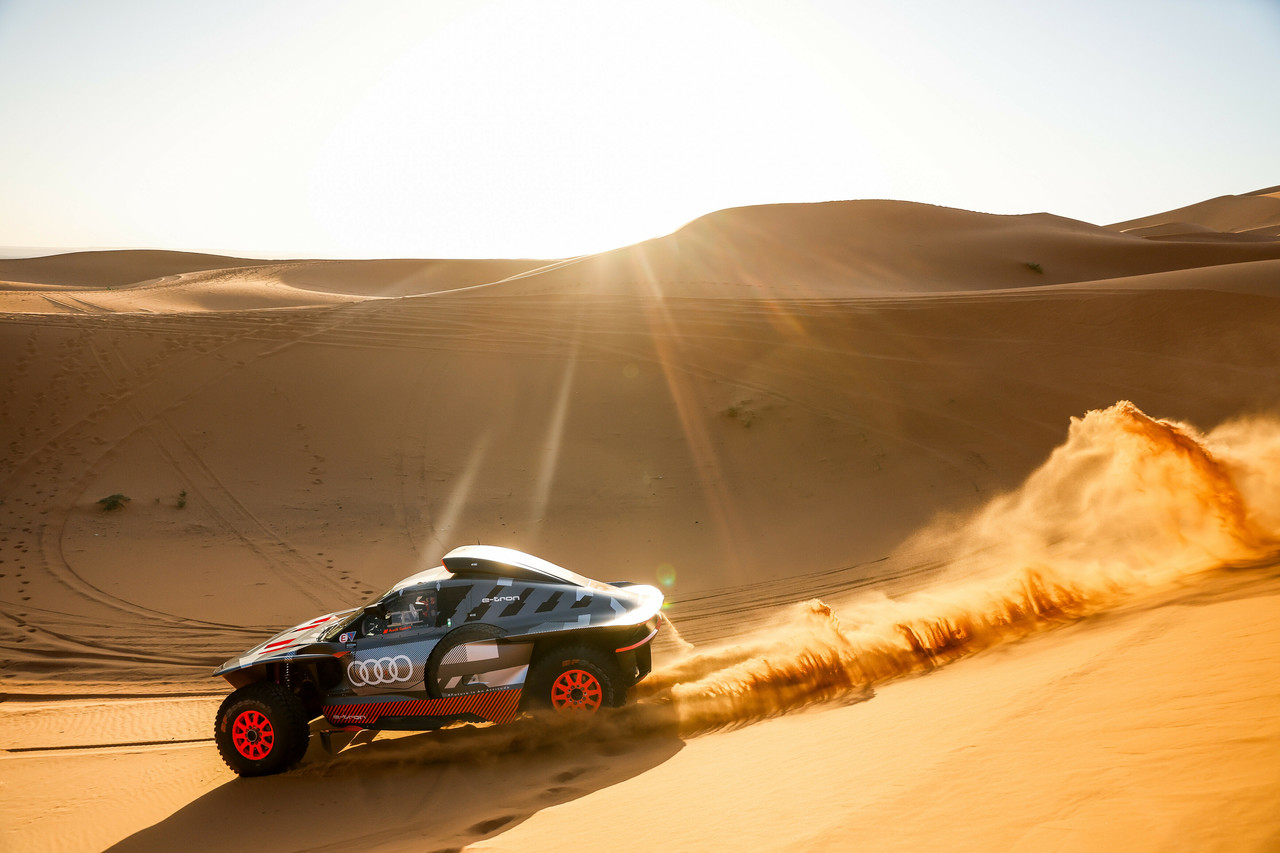 Rallye Marokko: Generalprobe von Audi Sport für die Dakar.