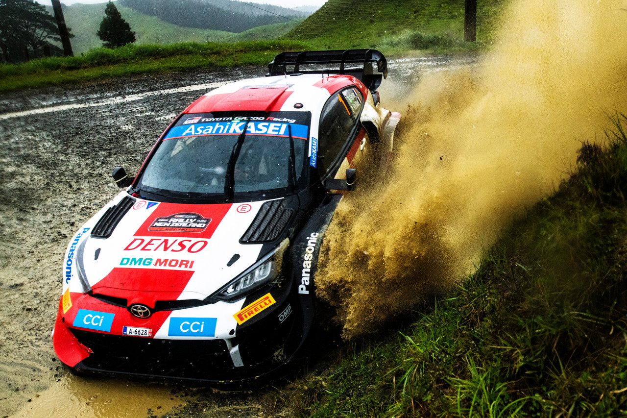 WRC 2022 | Auckland (Neuseeland) – Kalle Rovanperä sichert sich in Neuseeland den WRC-Rekordtitel .