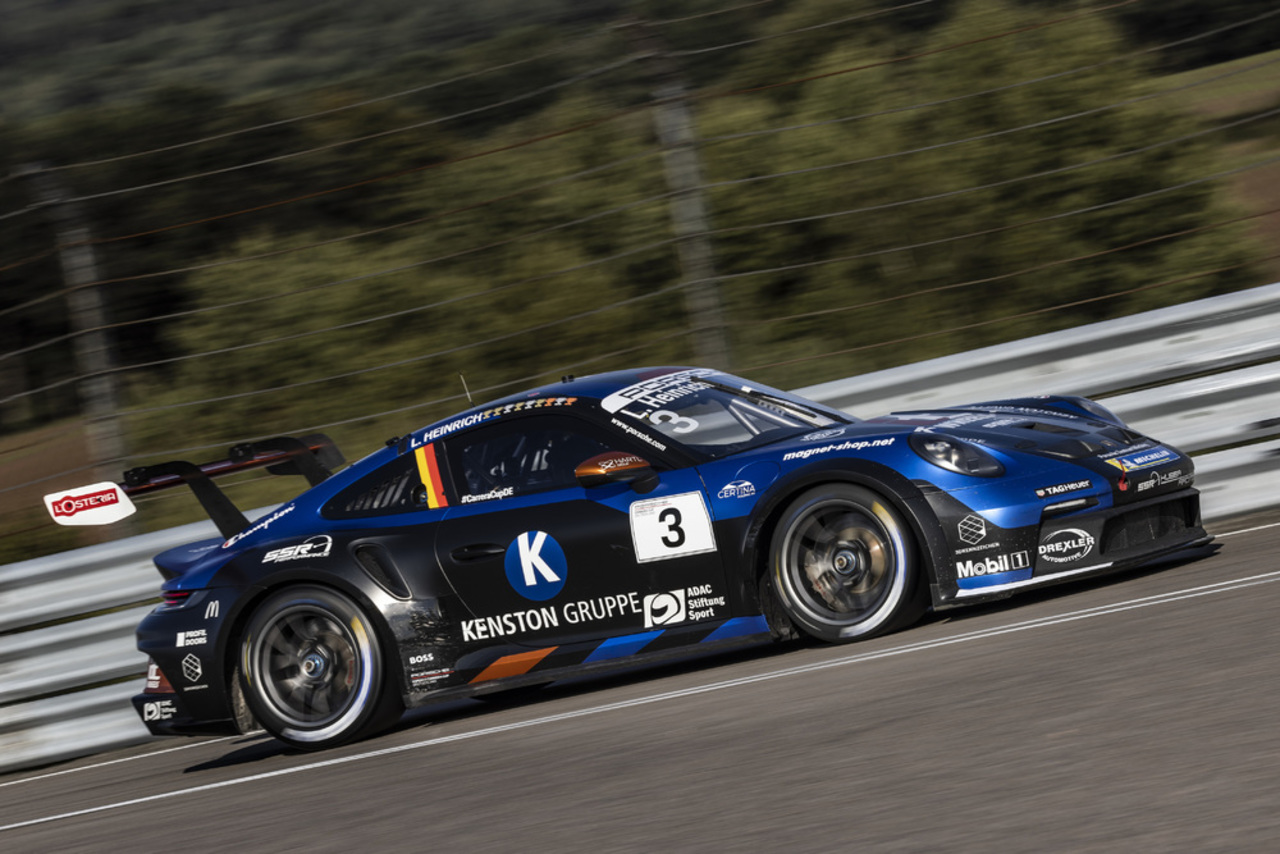 Interview mit dem neuen Porsche Carrera Cup Deutschland-Champion Laurin Heinrich über seinen Titelgewinn, Simulatortraining und Linkshändigkeit