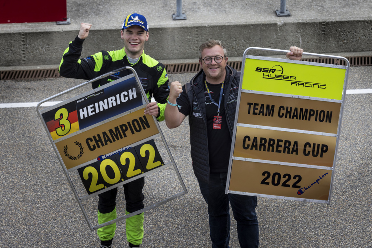 Interview mit dem neuen Porsche Carrera Cup Deutschland-Champion Laurin Heinrich über seinen Titelgewinn, Simulatortraining und Linkshändigkeit