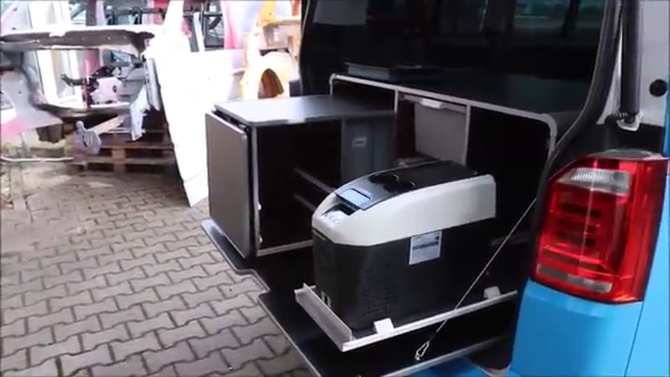 Campingbox einbau von Reimo