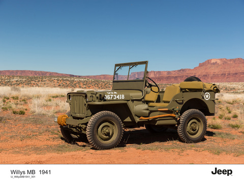 Jeep® Willys MB zum „Klassiker des Jahres“ gewählt.