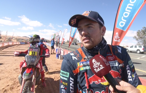 Matthias Walkner Rallye dakar 2023 Etappe 4 Wüste Interview.png