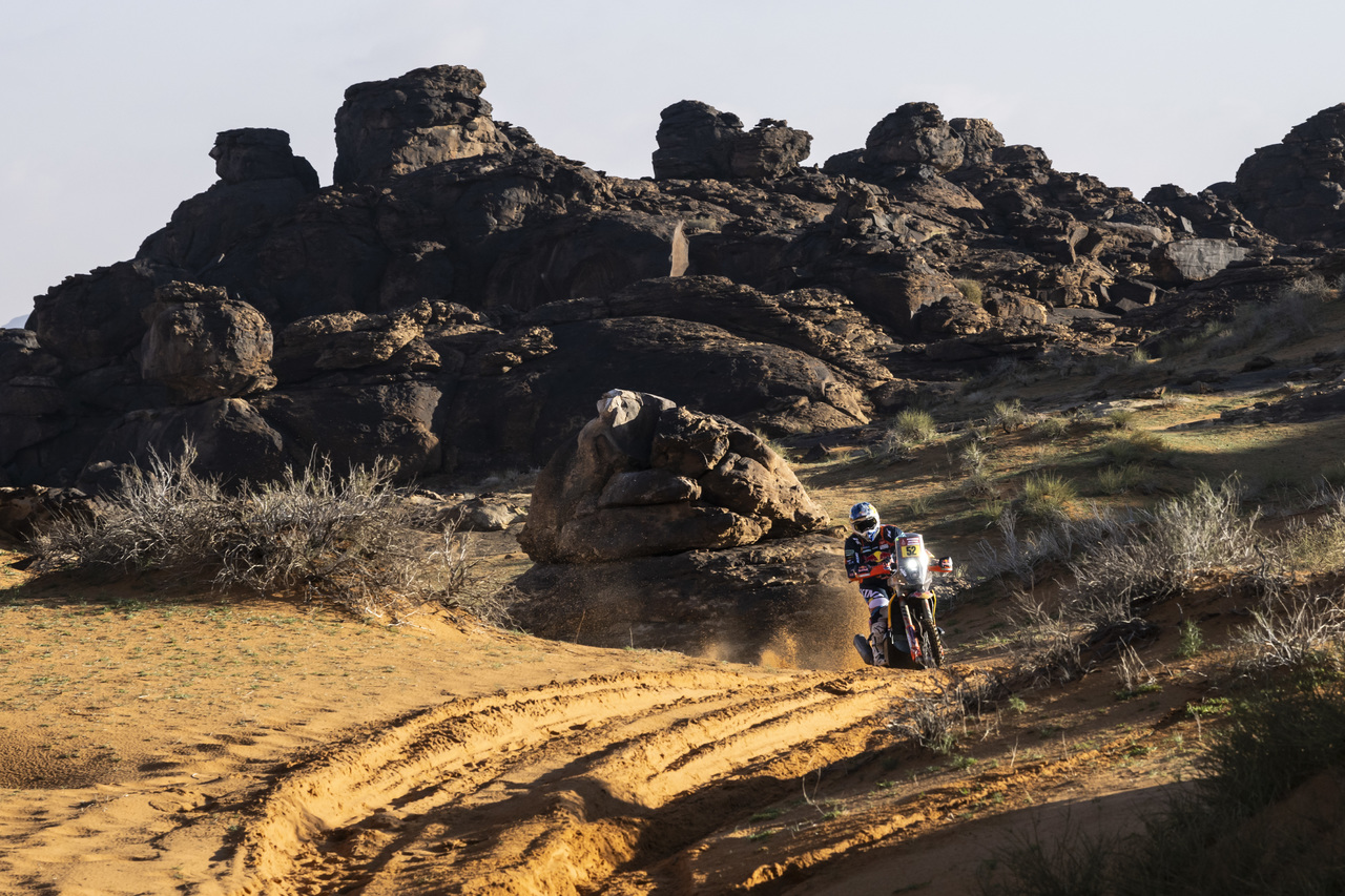Rallye Dakar 2023, Etappe 4: KTM-Pilot Toby Price auf Platz 4...
