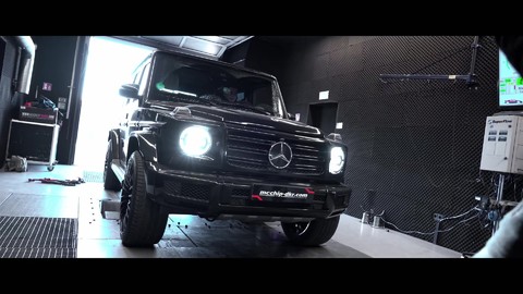 Mercedes-Benz G500 4.0l Bi-Turbo  Softwareoptimierung Stage 1  Dyno - 80-160kmh  mcchip-dkr - sportwagen tuning.jpg