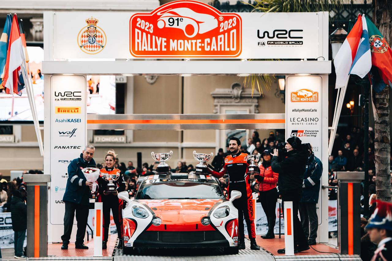 Alpine feiert den 50. Jahrestag seines Monte-Carlo-Sieges mit Stil.