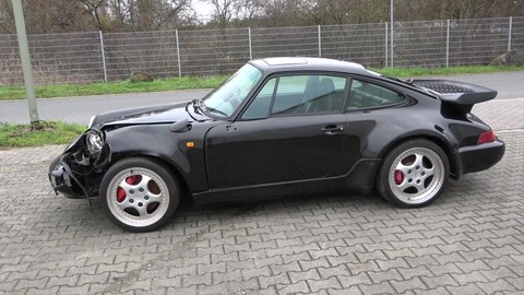 Porsche 964  3.6 BAD-BOY Turbo 1993 Unfall-Frontschaden - classic cars - sportwagen.jpg