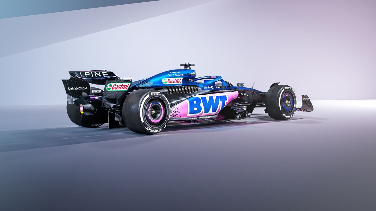 Formel 1 | 2023: Alpine präsentiert neuen Rennwagen A523.