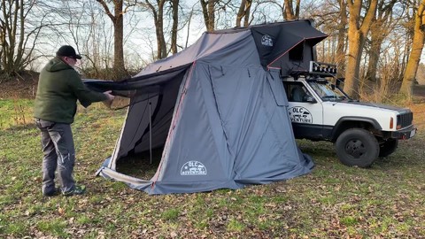 Vorzelt für das OLC150Alu Hybrid Dachzelt von OLC Adventure - camping - zelten - dachzelt.jpg