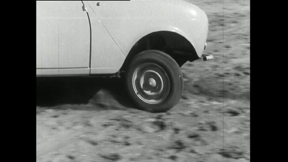 Renault 4 off road tests von 1960 (Originalaufnahmen)