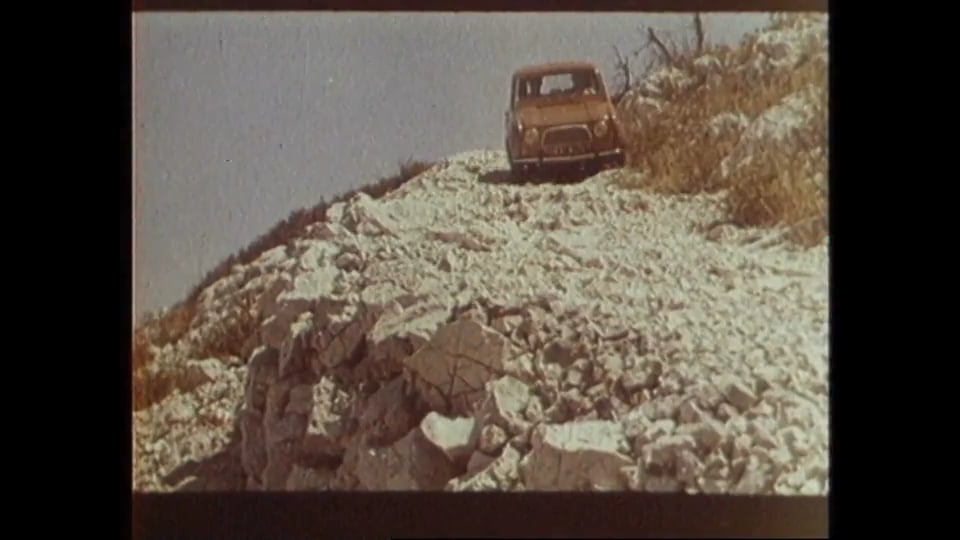 Renault 4 in der Camargue von 1961 (Originalaufnahmen)