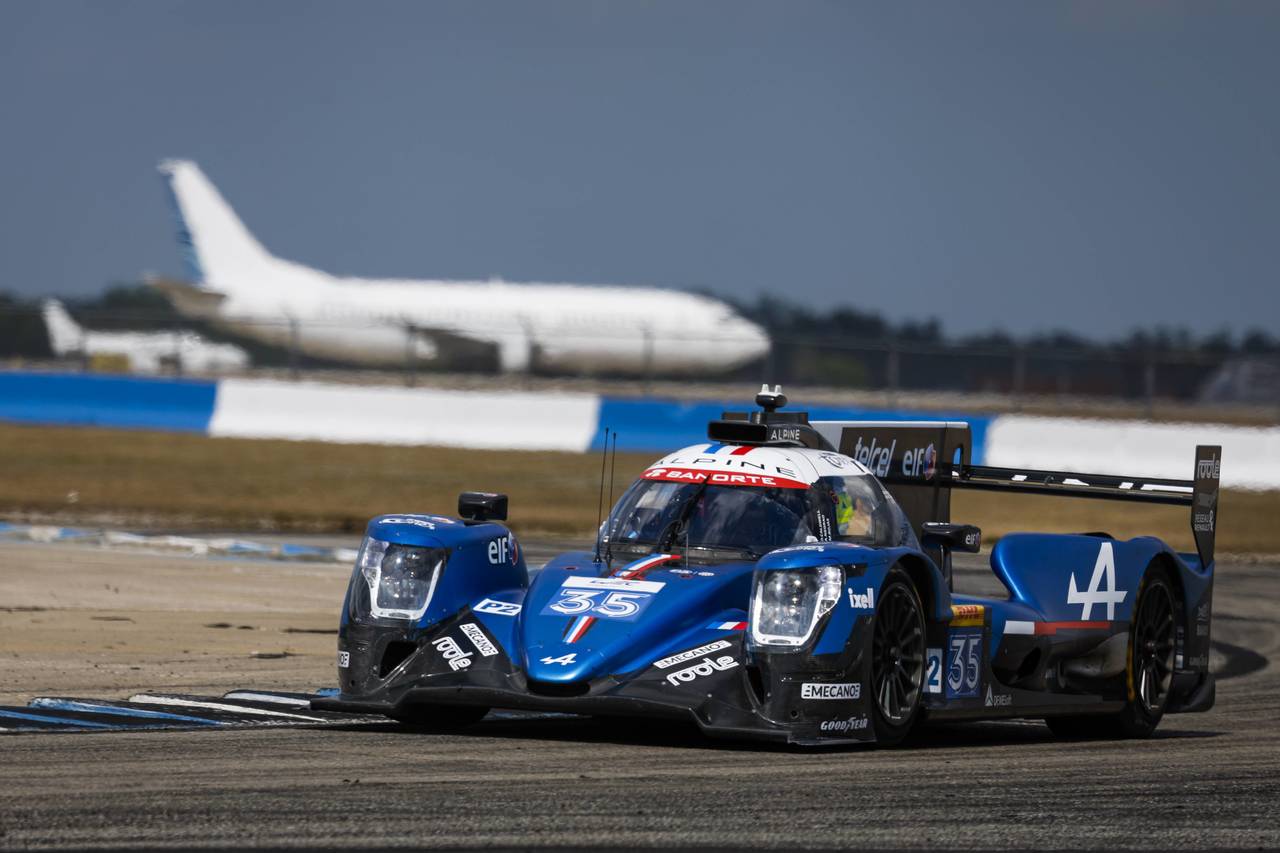 WEC 2023 Sebring Alpine Elf Endurance Team stellt sich der