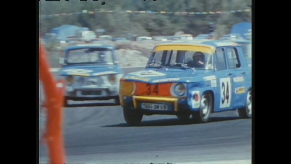 Renault 8 Gordini von 1968/70 in "action" (Originalaufnahmen)