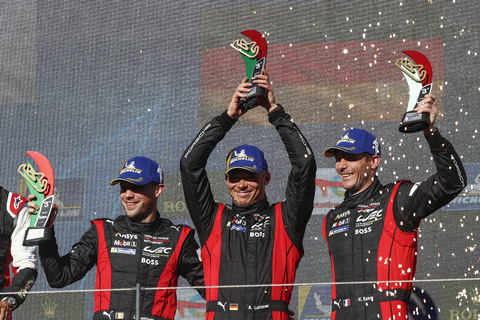WEC 2023 | 6 Stunden von Portimão: Porsche Penske Motorsport fährt auch in der WEC auf das Podium.