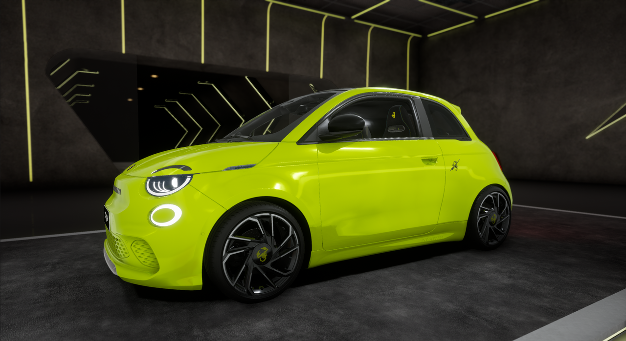 Der Abarth Metaverse Store: ein immersives Erlebnis, um die Adrenalin-Performance des neuen Abarth 500e zu erleben.