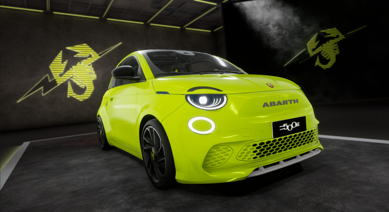Der Abarth Metaverse Store: ein immersives Erlebnis, um die Adrenalin-Performance des neuen Abarth 500e zu erleben.